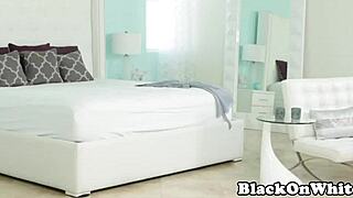 interracial babe pussy drilled by bbc crook.