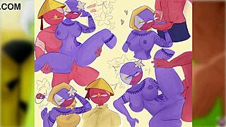 Countryhumans With Cheelai Getting Fucked In Background