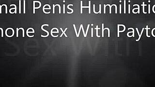 Payton humiliates small penis over phone sex.