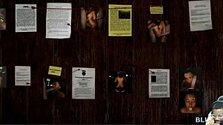 Saga rides and sucks cock while goth squirrel girl gets anal fucked 😈