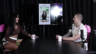 german woman plays tinder game showing body in sheer red