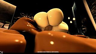 PAWG Couldn't Resist Intense Fucking With Big Black Cock Monster