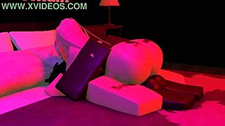 nasty white bitch wanders hood streets