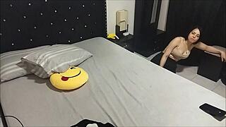 Doing Cardio With My Step-Cousin After The Gym