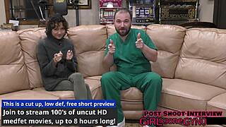 Doctor Tampa Sounding Brooklyn Rossi's Urethra In The Hospital