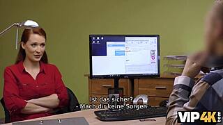 Isabella Offers Shaved Vagina for Big Loan Fuck