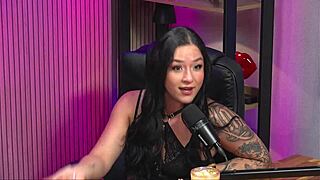 punheta guiada com morena gostosa licks shaved pussy