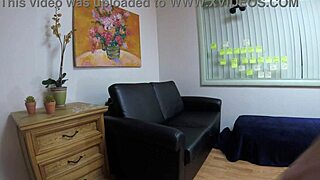 Lala Rose in the first left anal scene