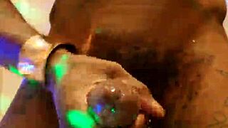 Hallelujah Johnson Worships BBC Cumshot on Kyle Lewis Face Daddy Talking Dick