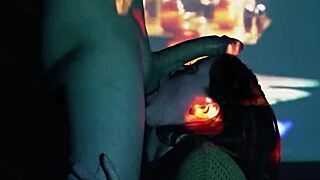 Double Facial For My Little 18+ Stepsis!