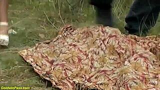 Young Busty German Stepsister Outdoor Fucked In Forest Reality