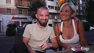 Sandra V fulfills the panty sniffer's dream with a hot milf