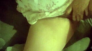 GINGER PARIS MASTURBATING WITH MARSHMALLOWS & PISSING