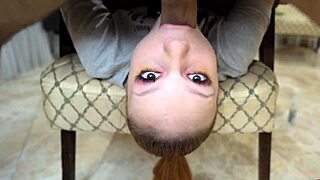 Stepsister Discovers Stepbrother's Big Dick Gift in Her Pussy