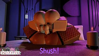 Cute Couple Romantic Breeding Triplets