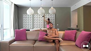 Cheating On My Girlfriend With My Big Booty Foreign Maid