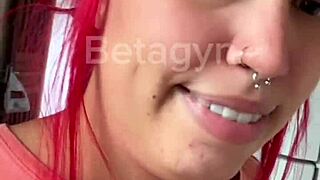 redhead neighbor fucks me while husband away