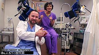 Teach me how to blow, Jackie Banes shows deepthroat skills backstage 😘