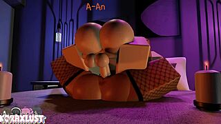 Cute Couple Romantic Breeding Triplets