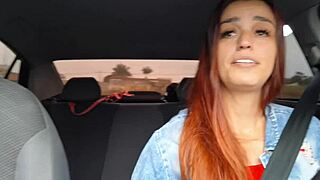 App Driver Catches Passenger Masturbating And Fucks Him Bareback