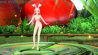 Megurine Luka Popipo Project Diva Nude Mod Full Nude Bunny Costume
