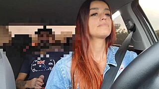 App Driver Catches Passenger Masturbating And Fucks Him Bareback