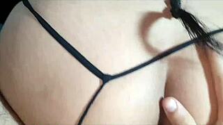 Latina Rides Cock for Intense Anal Orgasm