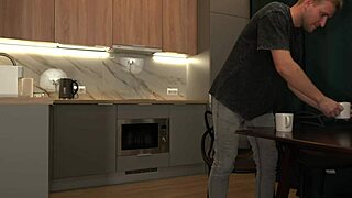 wife cheats with friend while showering not on cock