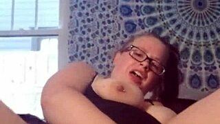 squirting lesbian milfs massage each other to orgasm with dildos and toys 😏