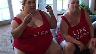 fat women explore no limits, getting fucked in doggystyle and cowgirl with cum facials