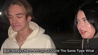 Suck stranger's cock after walk, swallow?