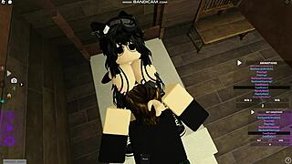 this roblox emo chick getting pounded hard on bed part 2