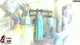 cheating wife fucks bill collector to pay light bills