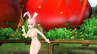 Megurine Luka Popipo Project Diva Nude Mod Full Nude Bunny Costume