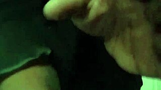 Stretching arms like masturbating during workout