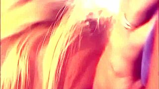 Slutty blonde milf fucks monster cock in high heels, gets facial cumshot