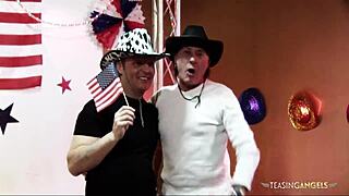 Two Amazing Chicks Play With Cocks Together!