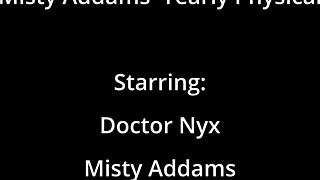 misty addams yearly physcial exam turns naughty