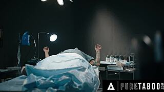 Pure taboo 3-titted demon ashley lane breastfeeds nurse anna claire clouds creepy horror porn 3-way