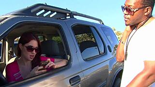 Jessica Ryan Tries Black Dick With An Older Man