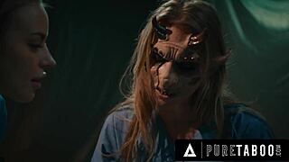 Pure taboo 3-titted demon ashley lane breastfeeds nurse anna claire clouds creepy horror porn 3-way