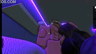 Woman in the cafe had ripped leggings so we had sex with big cock