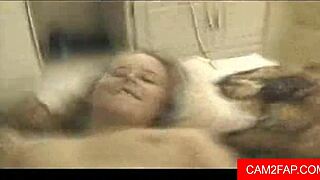 Sexy webcam blowjob turns into intense anal assfucking and fucking session with hardcore action