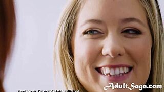 this couple gets lucky with their babysitter sophia locke who lets them fuck her.