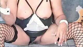 I Feel Excited As The Sexy Playboy Bunny Enjoying Big Thick Dildo