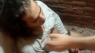 does my slave's whore love swallowing big black cock during storms?