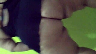 Mature Big Butt Dances Without Underwear