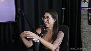 Luciana Picchi Bora Cast with Bruna, Carlos, and Matheus Caetano - Part 1 on Sheer Red