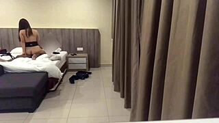 Placed Hidden Cam To Record This Cheating Tinder Slut With Me