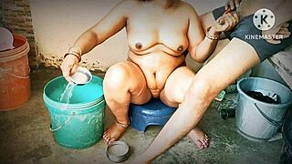 desi moms sneak into the bathroom to fuck the boys